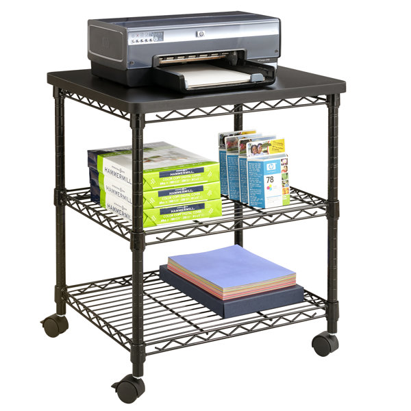 Safco Products Mobile Printer Stand & Reviews Wayfair